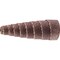 Pferd 3/4" x 1-1/2" Cartridge Roll, 3/16" AH - Full Taper, Aluminum Oxide 120 Grit 41876 - alternate 1